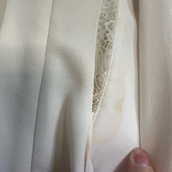 BCBGeneration Little Cream Dress Sz 4 - Picture 8 of 10